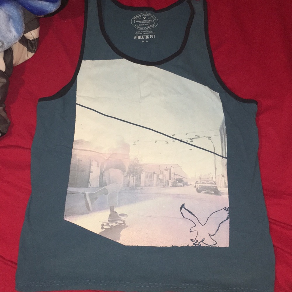 American Eagle Graphic Tank Top.